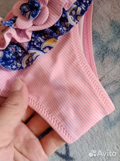 Купальники пакетом вещи для девочки рост 74
