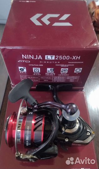 Катушки Daiwa Ninja 2500 XH LT