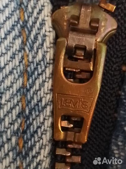 Джинсы levis 513. Super vintage. W36/38.L32US made