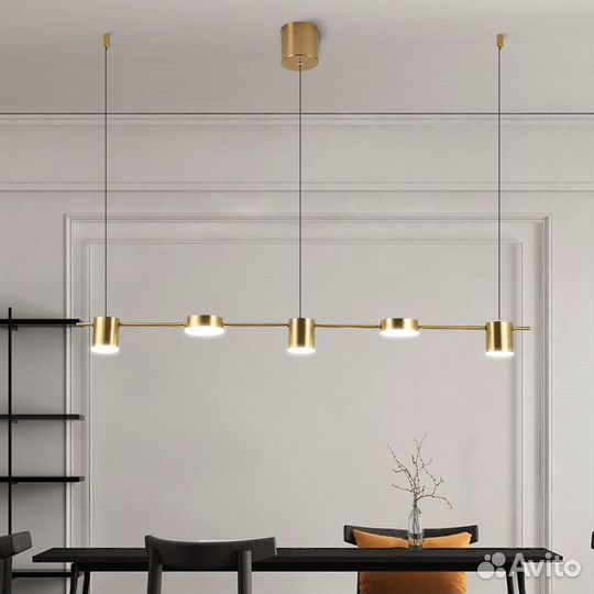 Светильник (люстра) барный (над столом) с пультом