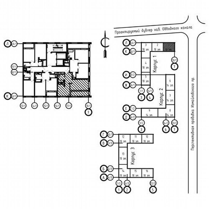 1-к. квартира, 41,8 м², 18/18 эт.