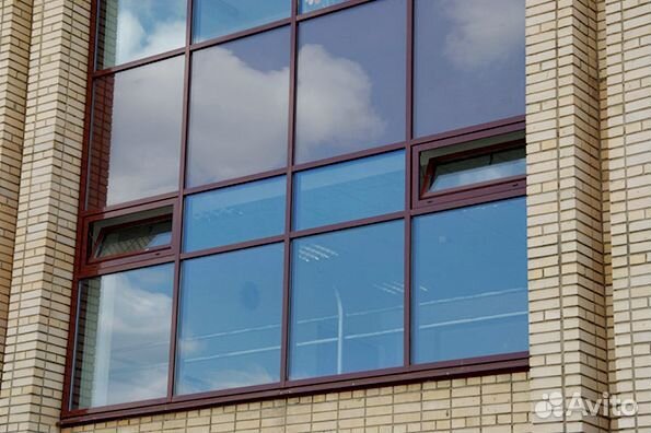 Алюминиевые окна двери витражи