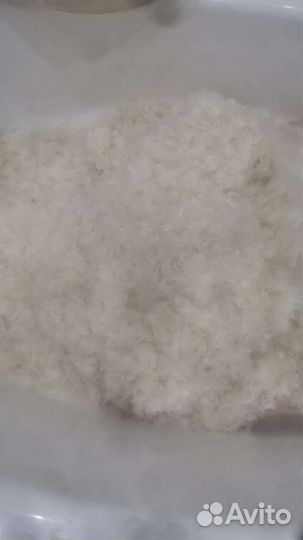 Пуховая перина,старая подушка бу