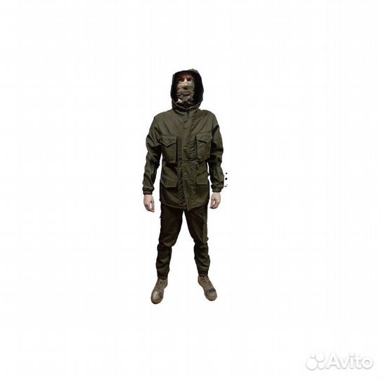 Костюм демисезонный 46-48р (рипстоп), Олива