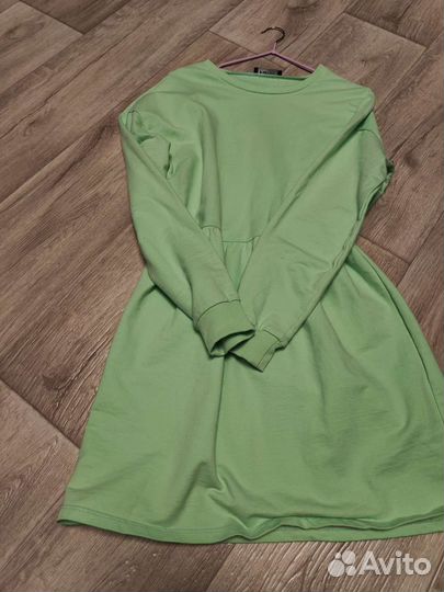 Мини платье -туника женская 42