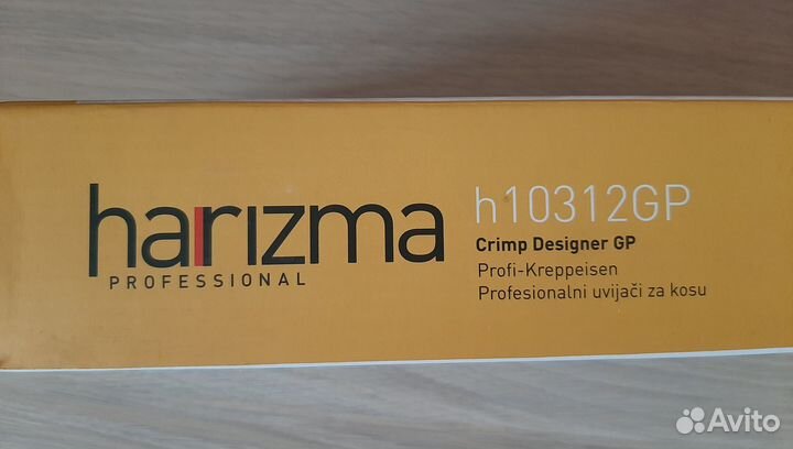 Профессиональные щипцы-гофре Harizma