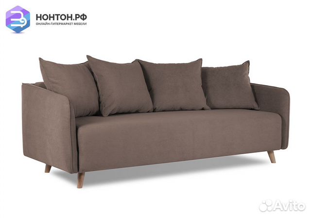 Диван пантограф Лила коричневый