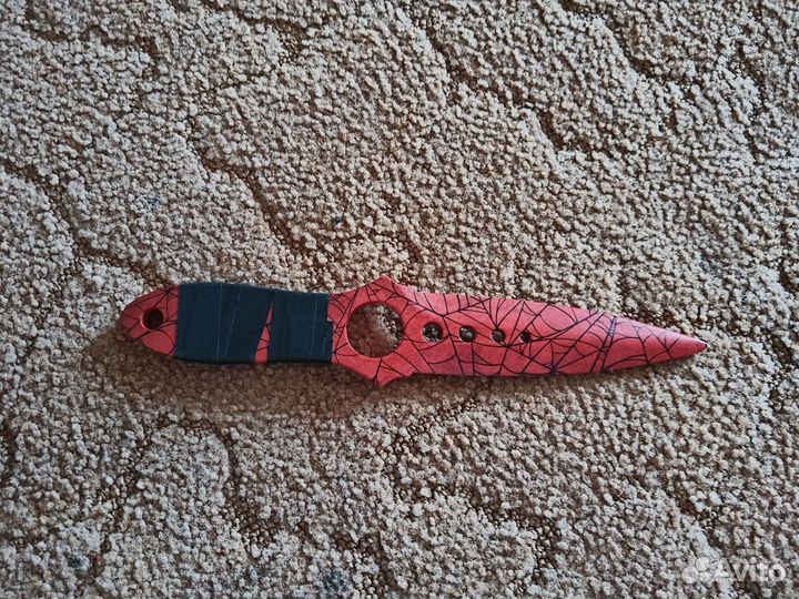 Деревянный нож скелетон