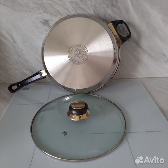 Посуда для приготовления кастрюля 2шт и сковорода
