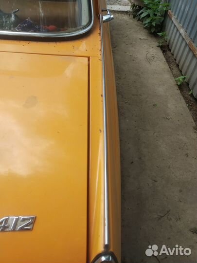 Хром молдинги на задние крылья Москвич 412