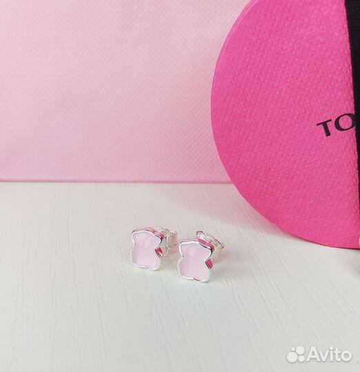 Серьги Tous с кварцитом