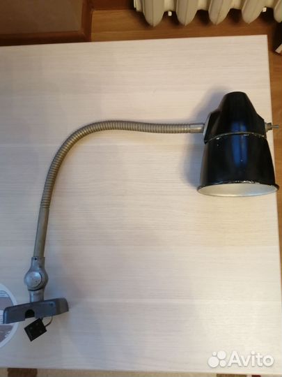 Лампа станочная СССР