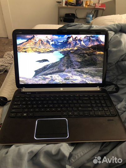 Быстрый Мощный HP 15.6(SSD+2Видеок+8GB)
