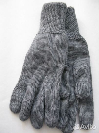 Перчатки мужские вязаные