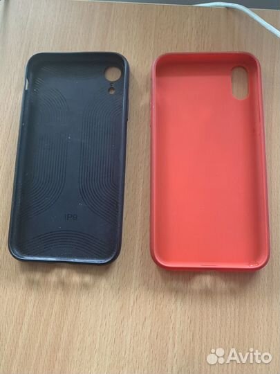 Чехол силиконовый 2 шт для iPhone XR