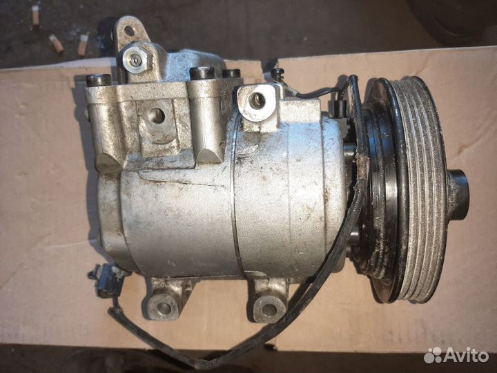 Компрессор кондиционера киа спектра 1.6L