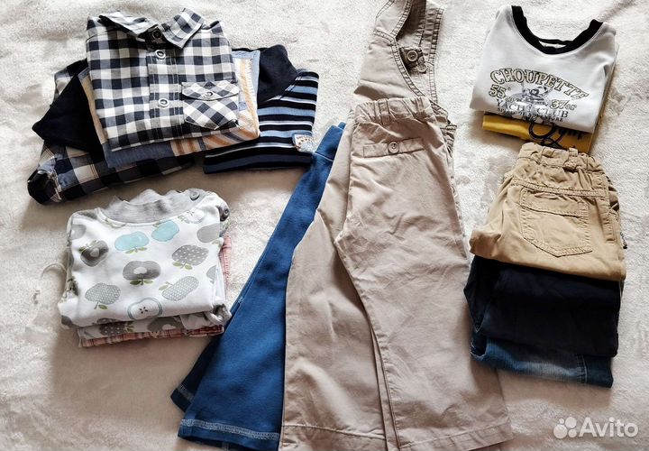 Пакет вещей на мальчика 86