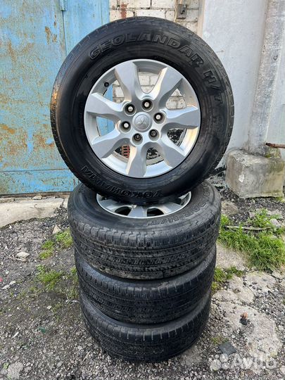 Комплект летних колес R17 Паджеро 4