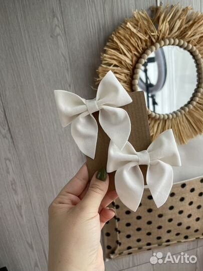 Бантики доя волос школьные