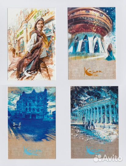 Открытки Казань Ибрагимов посткроссинг Татарстан