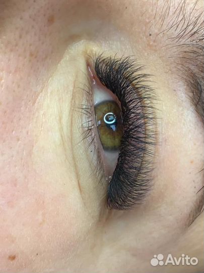 Наращивание ресниц с выездом на дом