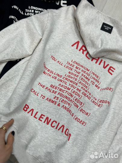 Худи balenciaga
