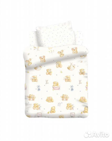 Комплект постельного белья Маленькие мишки