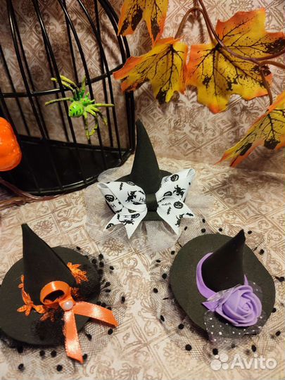 Бантики, заколки, шляпки для собак и кошек
