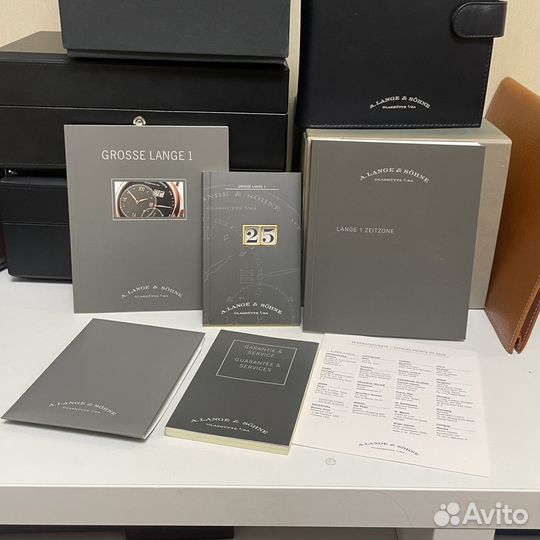 Инструкция для часов A Lange Sohne оригинал