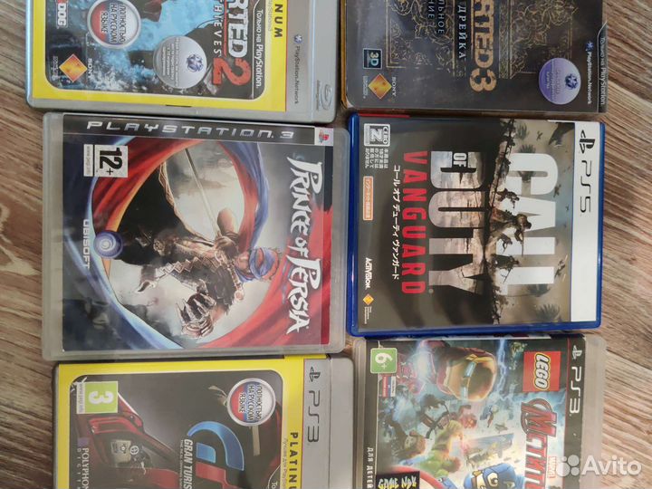 Диски Sony playstation 3 ps3 PS4 ps5