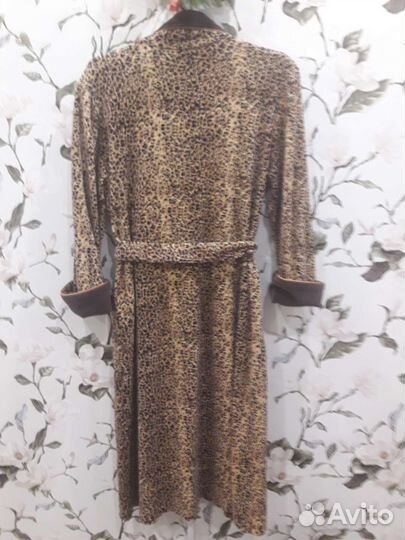 Халат махровый женский