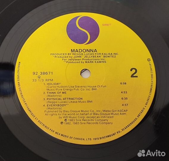 Madonna – Madonna (1983)