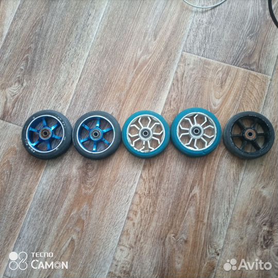 Колёса на трюковой самокат