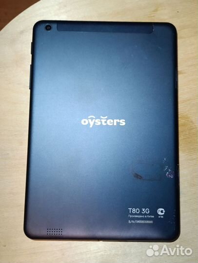 Планшет oysters t80 3g