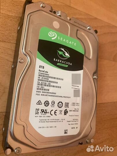 Жесткий диск HDD 8 Tb