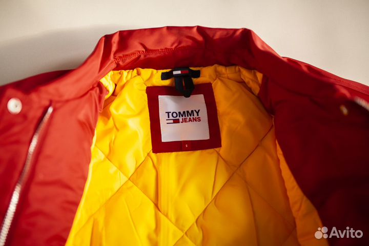 Куртка ветровка бомбер Tommy Hilfiger унисекс