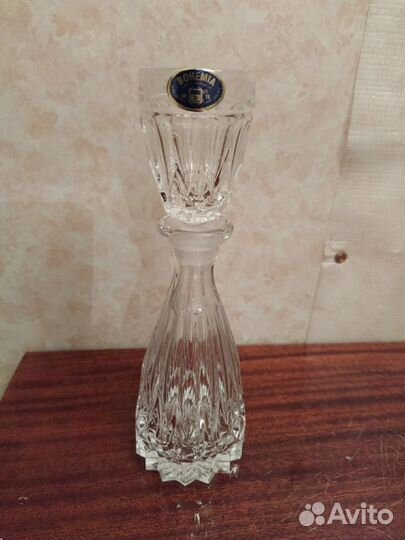 Графин с рюмкой bohemia