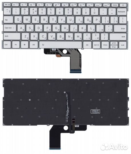 Клавиатура Xiaomi Mi Air 13.3 серебристая