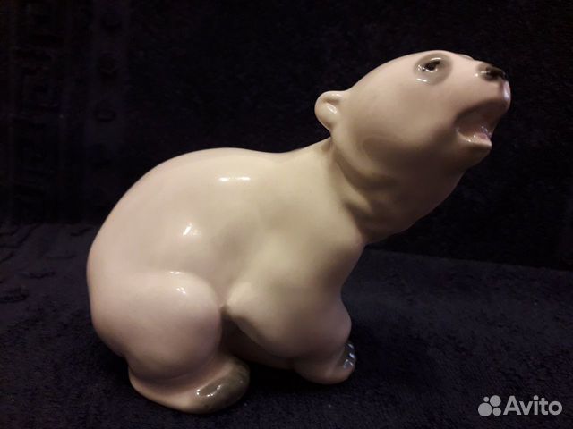 Статуэтка. Белый Медведь. лфз. Веселов П.П