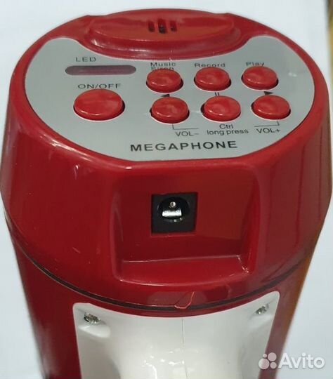 Мегафон/рупор/громкоговоритель на акб с записью