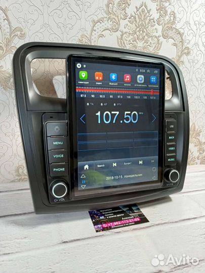 Магнитола Renault Logan 2 android Tesla