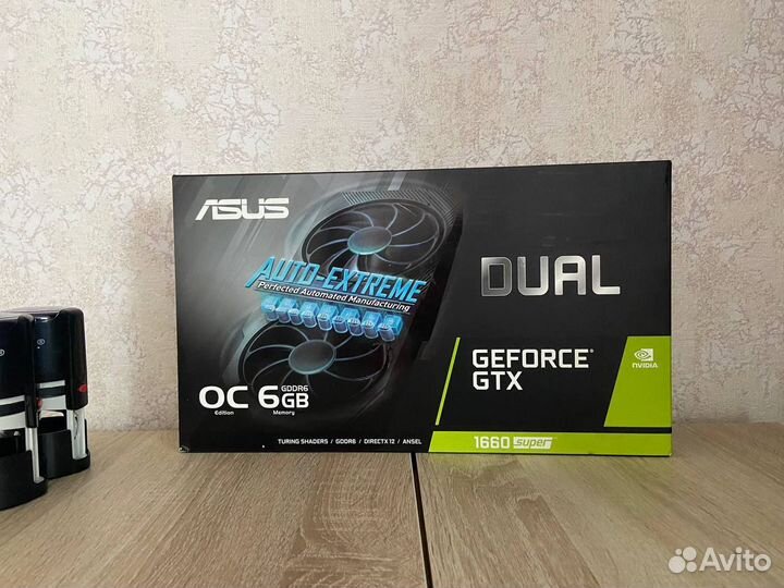 Asus GeForce gtx 1660 super Dual Evo 6GB