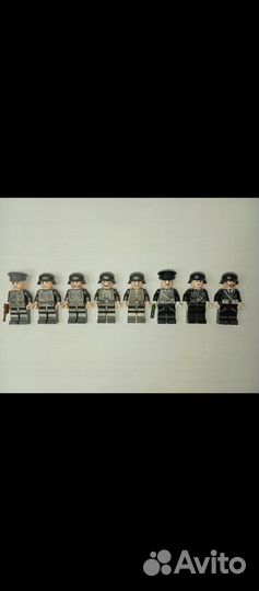 Немецкие солдатики Lego