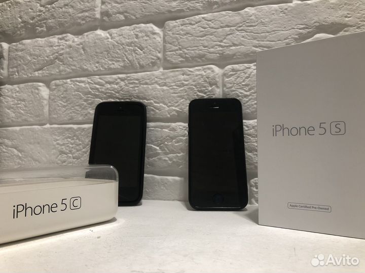 Оригинал iPhone 5s и iPhone 5c + чехлы в подарок