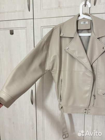 Косуха кожаная куртка женская