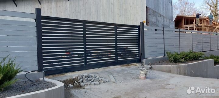 Откатные ворота Alutech ProTrend