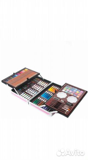 Набор художника в металлическом чемодане