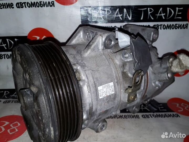 Компрессор кондиционера Toyota Wish ZZE122 1ZZ-FE