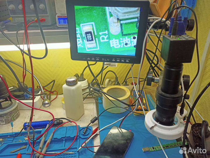 Ремонт цифровой техники/пайка проводов и микросхем