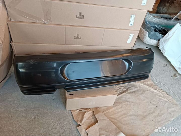 Задний бампер ваз 2110 неокрашенный